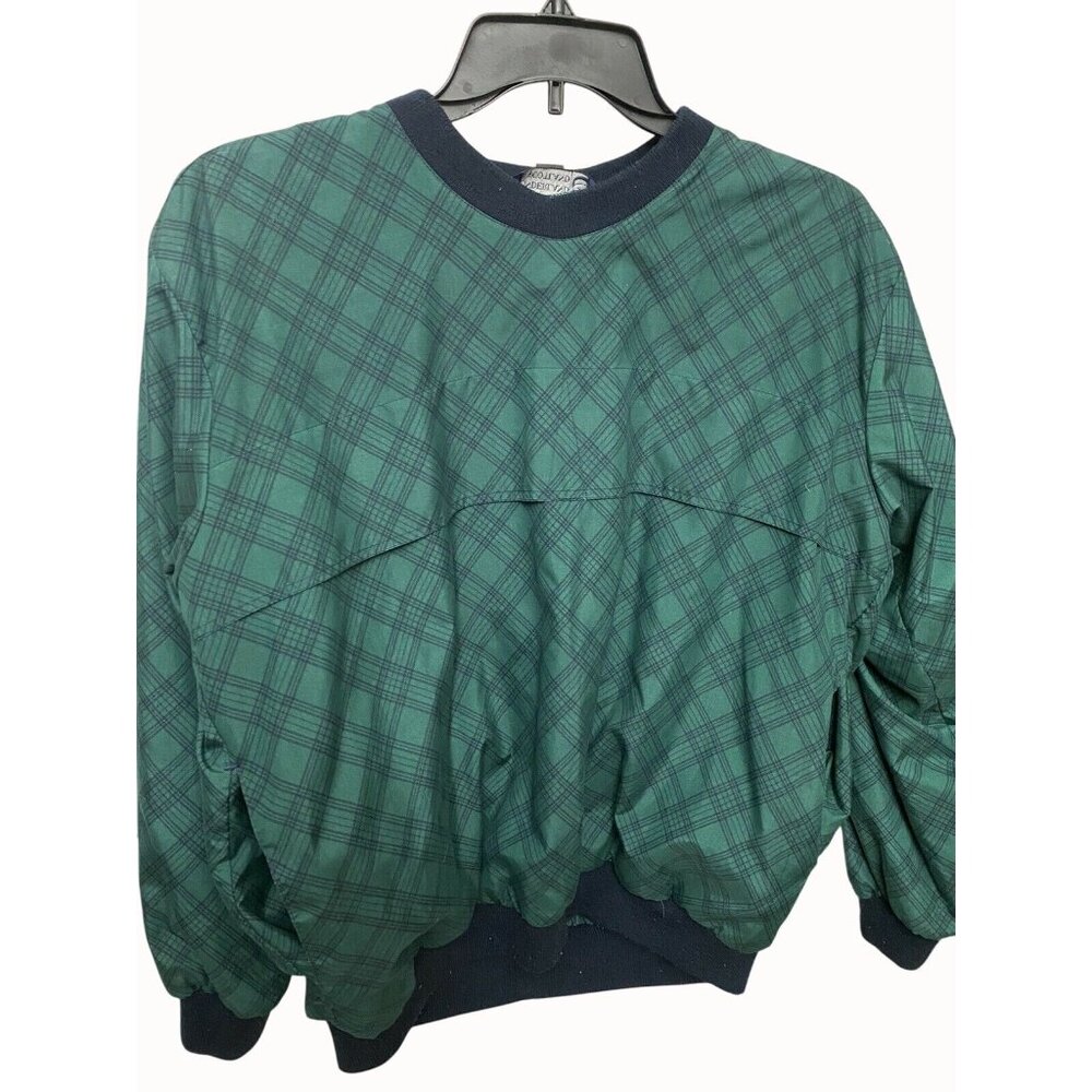 Sunderland Of Scotland Womens‎ Weatherbeater Rainwear Pullover Jacket L Green